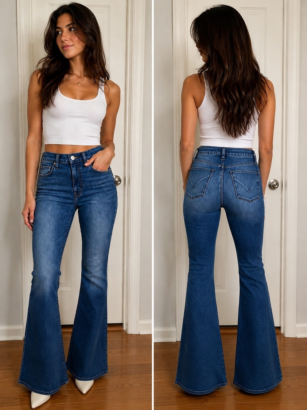✨ Hudson High-Rise Flare Jeans – Size 25 ✨